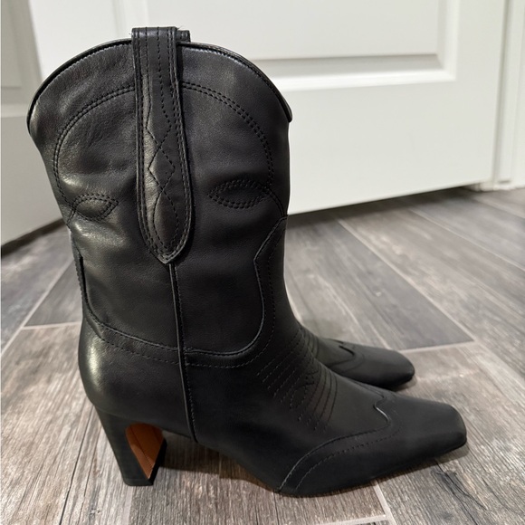 Steve Madden Josefine Black Boots Size 6 - Picture 7 of 9